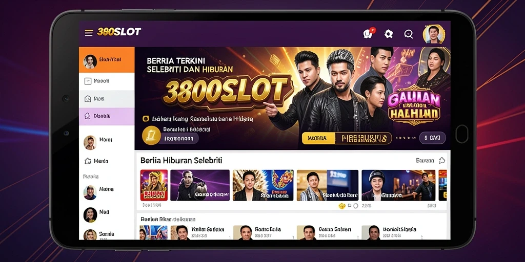 Tampilan antarmuka aplikasi 380SLOT yang menarik dan informatif.